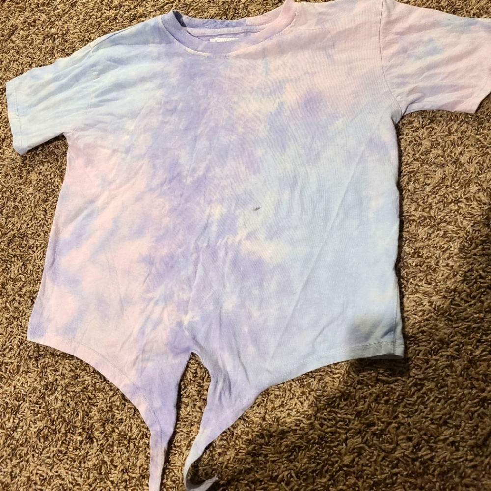 Tie dye crop top